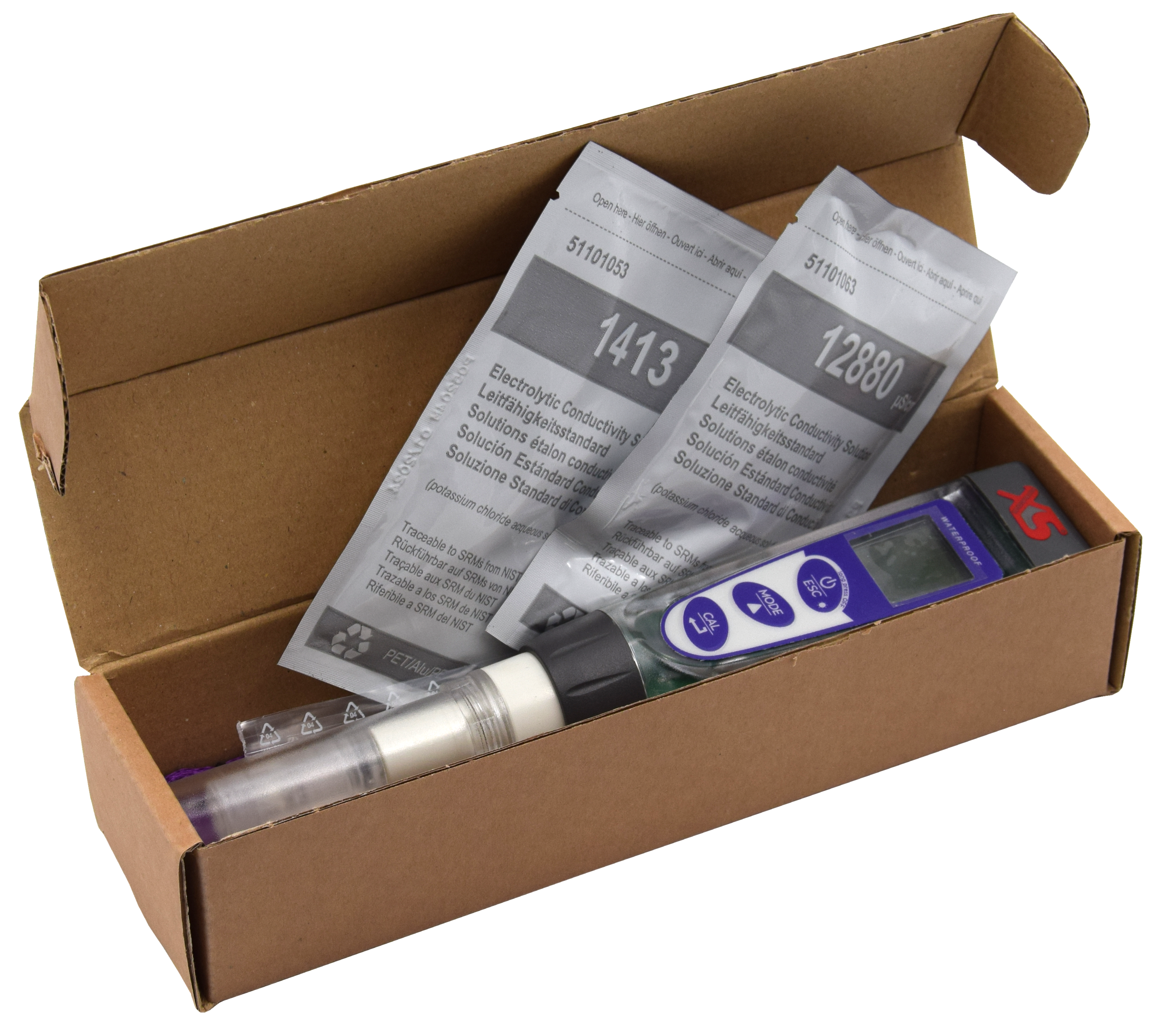 XS COND 5 ECO PACK – Leitfähigkeit/TDS/Salinität/Temperatur Messgerät